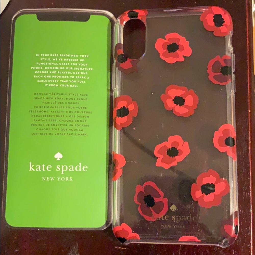 NWOT Kate spade iPhone X/XS case